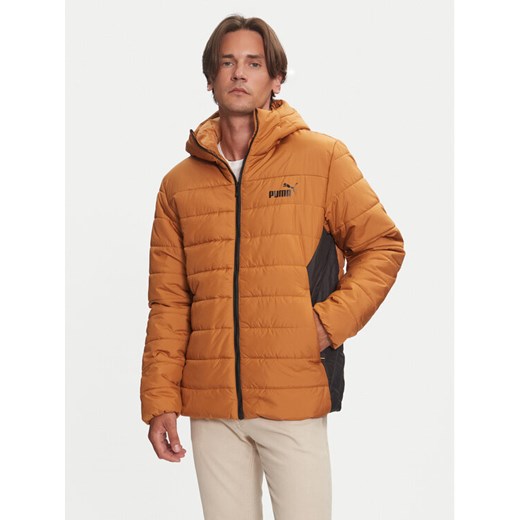 Puma Kurtka zimowa Essentials 848938 Beżowy Regular Fit ze sklepu MODIVO w kategorii Kurtki męskie - zdjęcie 184158723