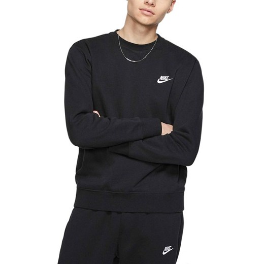 Bluza Nike Sportswear Club BV2662-010 - czarna ze sklepu streetstyle24.pl w kategorii Bluzy męskie - zdjęcie 184161244