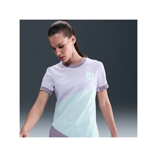 Damska autentyczna koszulka piłkarska Nike Dri-FIT ADV Norwegia Match 2025 (drużyna kobiet) (wersja wyjazdowa) - Fiolet ze sklepu Nike poland w kategorii Bluzki damskie - zdjęcie 184161341