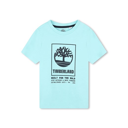 Timberland Koszulka w kolorze błękitnym ze sklepu Limango Polska w kategorii T-shirty chłopięce - zdjęcie 184161384