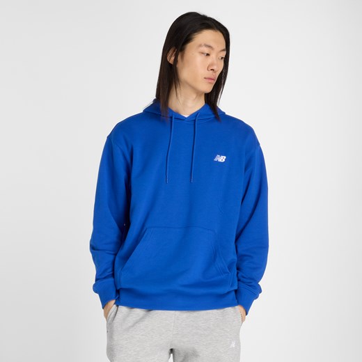 Bluza męska New Balance MT41508BUM – niebieska ze sklepu New Balance Poland w kategorii Bluzy męskie - zdjęcie 184161871