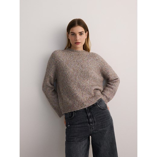 Reserved - Sweter z metalizowaną nitką - wielobarwny ze sklepu Reserved w kategorii Swetry damskie - zdjęcie 184162033