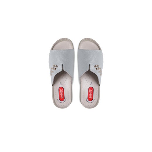 Klapki Go Soft EST-2299-02 Srebrny Go Soft 38 eobuwie.pl