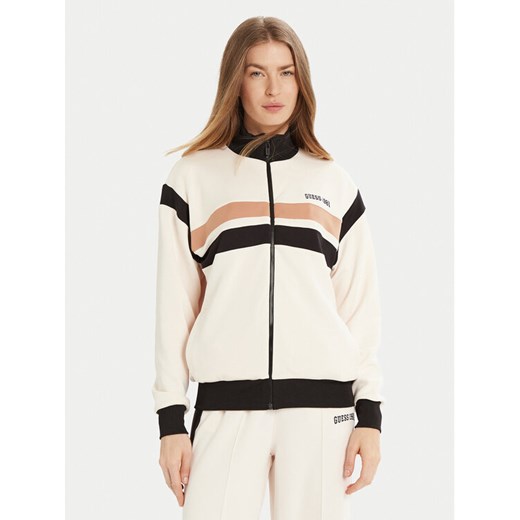 Guess Bluza V5RQ00 KCO72 Écru Regular Fit ze sklepu MODIVO w kategorii Bluzy damskie - zdjęcie 184162843