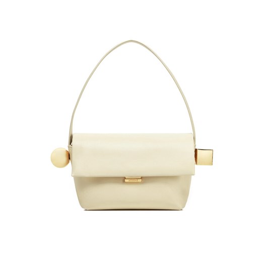 JACQUEMUS Torebka Le Rond Carre 24H243BA383-3171 Écru ze sklepu MODIVO w kategorii Torebki damskie - zdjęcie 184162901