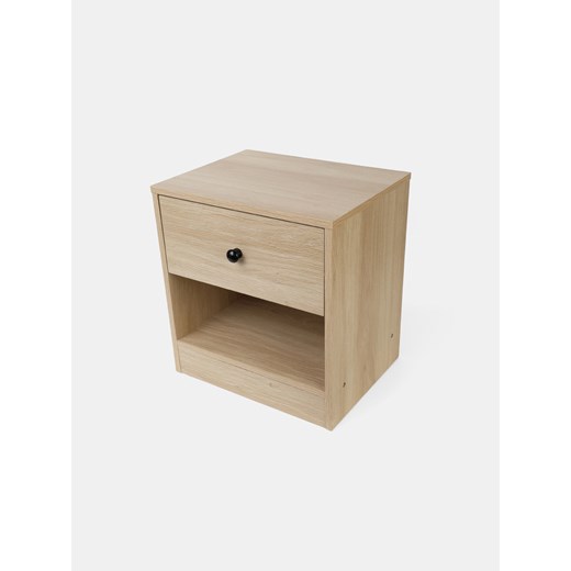Sinsay - Szafka nocna z szufladą - beżowy Sinsay One Size Sinsay