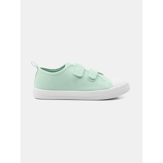 Sinsay - Trampki zapinane na rzepy - zielony Sinsay 33 Sinsay