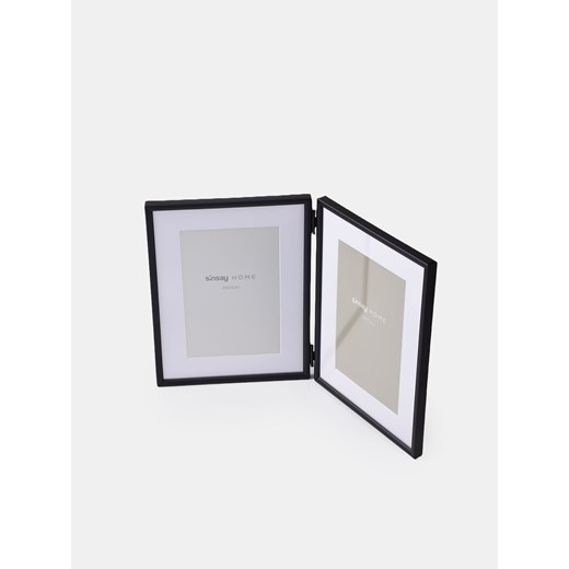 Sinsay - Podwójna ramka na zdjęcia - czarny Sinsay One Size Sinsay