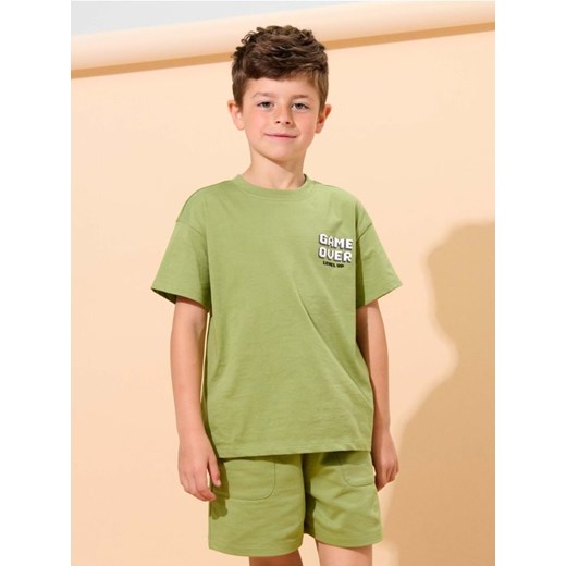 Sinsay - Komplet dzianinowy - brązowy ze sklepu Sinsay w kategorii T-shirty chłopięce - zdjęcie 184164482