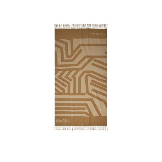Ręcznik Max Mara Beachwear Vivy 2516591019 Brązowy ze sklepu eobuwie.pl w kategorii Szaliki i chusty damskie - zdjęcie 184164783
