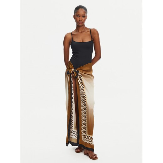 Chusta Max Mara Beachwear Ottico 2516541019 Brązowy ze sklepu eobuwie.pl w kategorii Szaliki i chusty damskie - zdjęcie 184164784