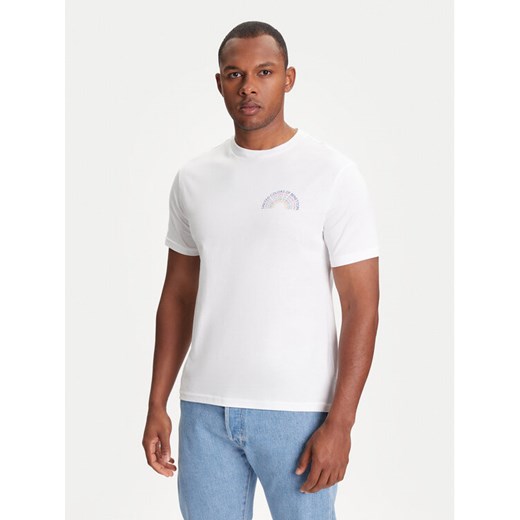 United Colors Of Benetton T-Shirt 3I1XU1096 Biały Regular Fit ze sklepu MODIVO w kategorii T-shirty męskie - zdjęcie 184164932