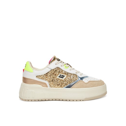 D.Franklin Sneakersy DFSH321096 Złoty ze sklepu MODIVO w kategorii Buty sportowe damskie - zdjęcie 184164963