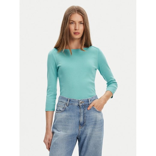 United Colors Of Benetton Bluzka 3GA2E16A1 Zielony Regular Fit ze sklepu MODIVO w kategorii Bluzki damskie - zdjęcie 184164964