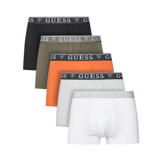 Guess Komplet 5 par bokserek U4YG16 K6YW1 Czarny ze sklepu MODIVO w kategorii Majtki męskie - zdjęcie 184164980