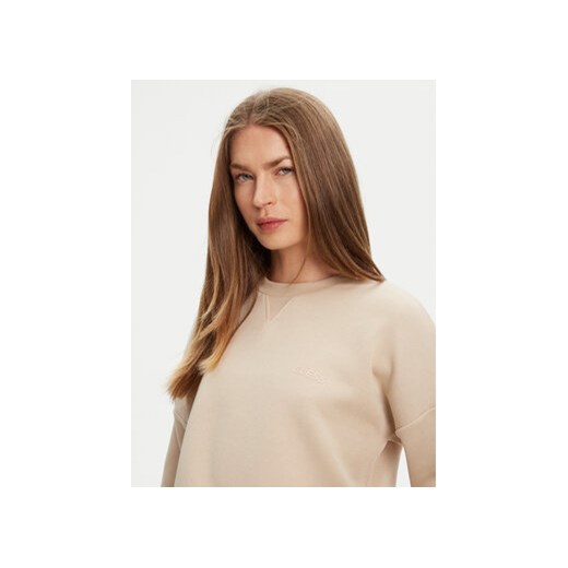 Bluza damska beżowa Guess na jesień 