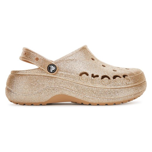Klapki basenowe Crocs BAYA PLATFORM CLOG 208459-212 ze sklepu ccc.eu w kategorii Klapki damskie - zdjęcie 184165653