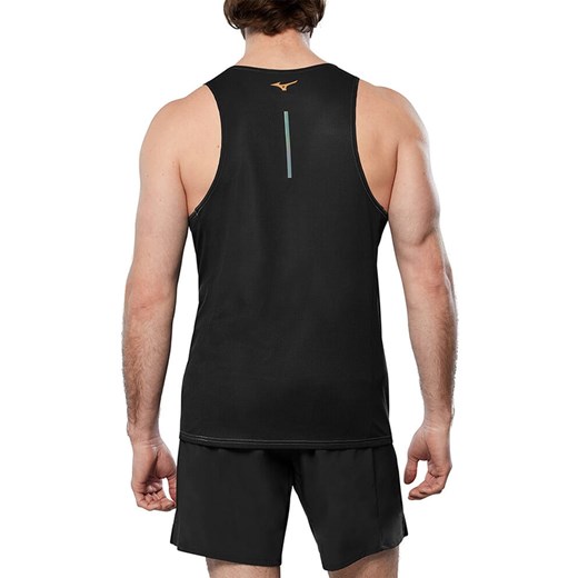 Mizuno Top w kolorze turkusowo-czarnym do biegania ze sklepu Limango Polska w kategorii T-shirty męskie - zdjęcie 184166164