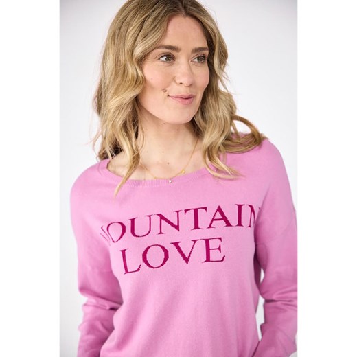 Sweter damski Lieblingsstück na jesień z okrągłym dekoltem 