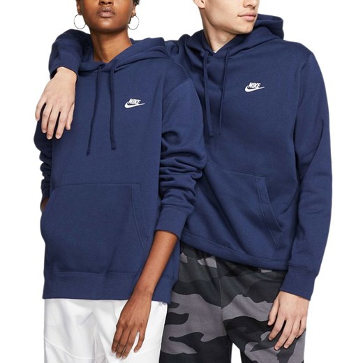Bluza Nike NSW Club Fleece BV2654-410 - granatowa ze sklepu streetstyle24.pl w kategorii Bluzy męskie - zdjęcie 184166661