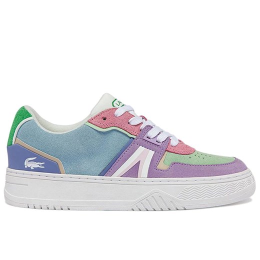 Buty Lacoste Leather and Suede Colour-Block 743SFA0073-AMK - multikolor ze sklepu streetstyle24.pl w kategorii Buty sportowe damskie - zdjęcie 184166664