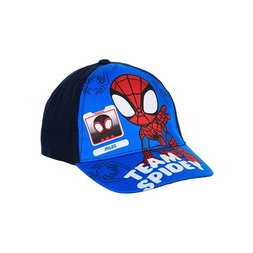Spidey and his amazing friends Czapka &quot;Spidey i super-kumple&quot; w kolorze niebieskim ze sklepu Limango Polska w kategorii Czapki dziecięce - zdjęcie 184167111
