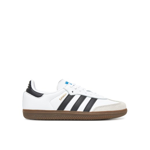 Sneakersy adidas Samba OG IE3675 Biały ze sklepu eobuwie.pl w kategorii Buty sportowe dziecięce - zdjęcie 184167224