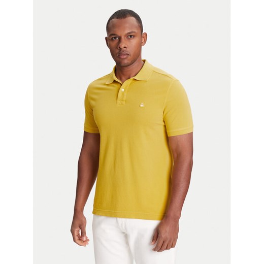 United Colors Of Benetton Polo 3089J3179 Żółty Regular Fit ze sklepu MODIVO w kategorii T-shirty męskie - zdjęcie 184167510