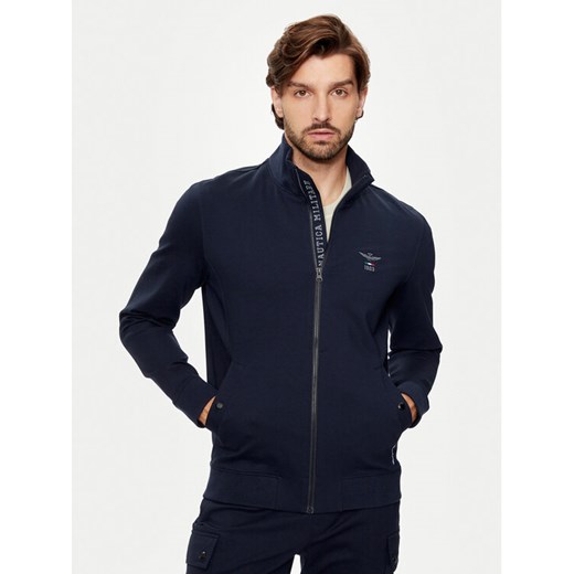 Aeronautica Militare Bluza 242FE1925F559 Granatowy Regular Fit ze sklepu MODIVO w kategorii Bluzy męskie - zdjęcie 184167533