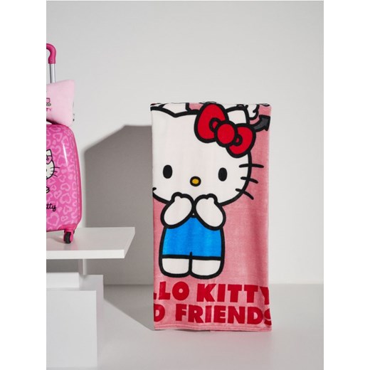 Sinsay - Koc z nadrukiem Hello Kitty - różowy ze sklepu Sinsay w kategorii Zabawki - zdjęcie 184168710