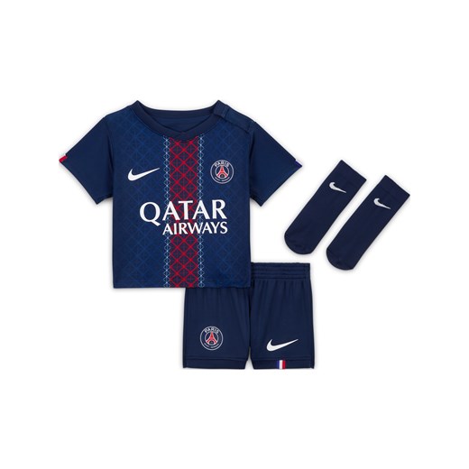Trzyczęściowy strój piłkarski dla niemowląt i maluchów Nike Paris Saint-Germain Stadium 2025/26 (wersja domowa) – replika - Niebieski ze sklepu Nike poland w kategorii Odzież dla niemowląt - zdjęcie 184168790