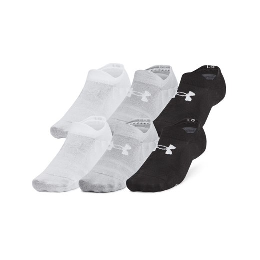 Skarpetki basic uniseks (6-pak) Under Armour Unisex UA Essential 6pk ULT - multikolor ze sklepu Sportstylestory.com w kategorii Skarpetki damskie - zdjęcie 184169241