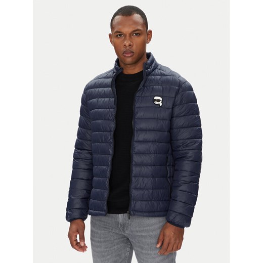 KARL LAGERFELD Kurtka przejściowa 505710 553590 Granatowy Regular Fit ze sklepu MODIVO w kategorii Kurtki męskie - zdjęcie 184169690
