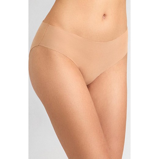 Figi damskie bezszwowe z bawełny organicznej beżowe Cotton Touch, Kolor beżowy, Rozmiar S, Marilyn ze sklepu Primodo w kategorii Majtki damskie - zdjęcie 184170064