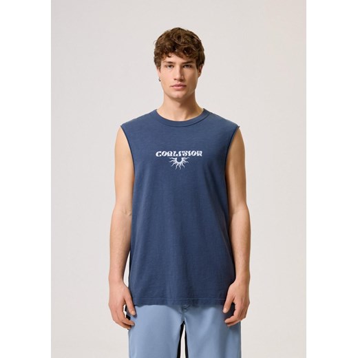 Koszulka  męska bez rękawów o regularnym kroju ze sklepu Diverse w kategorii T-shirty męskie - zdjęcie 184171593