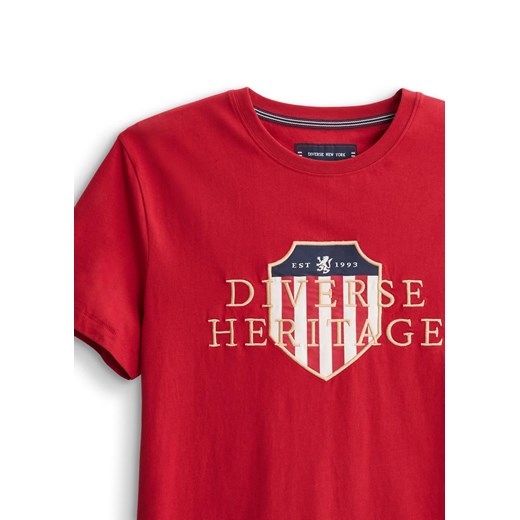 T-shirt męski Diverse z krótkim rękawem 