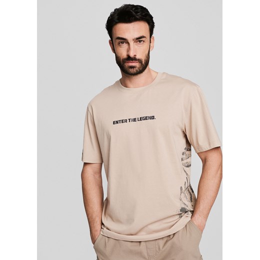 T-shirt męski z krótkim rękawem