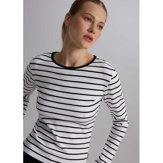 Dopasowana bluzka w paski Diverse L Diverse