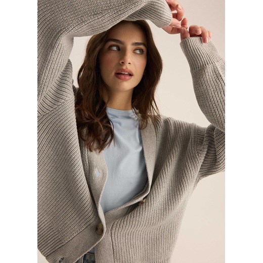 Diverse sweter damski z dekoltem w serek