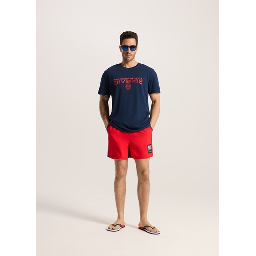 T-shirt męski Diverse z krótkimi rękawami