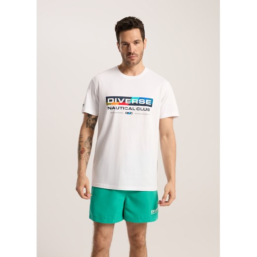 Diverse t-shirt męski biały 