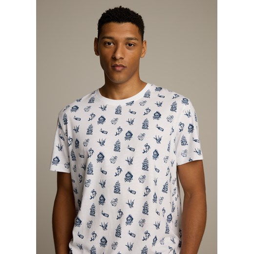 T-shirt męski Diverse w stylu młodzieżowym