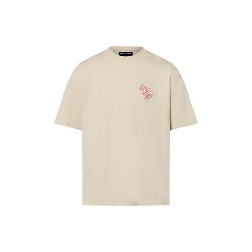PEGADOR Męska koszulka oversize - Nuevo Mężczyźni Bawełna piaskowy nadruk ze sklepu vangraaf w kategorii T-shirty męskie - zdjęcie 184182282