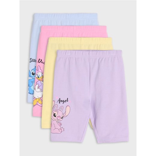 Sinsay - Szorty 4 pack Stitch - wielobarwny - id: 195EB-MLC - marki Sinsay - 184184044 Sinsay - Szorty 4 pack Stitch - wielobarwny ze sklepu Sinsay w kategorii Spodenki dziewczęce - zdjęcie 184184044