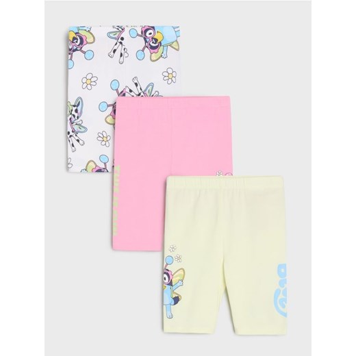 Sinsay - Kolarki 3 pack Bluey - wielobarwny - id: 211EB-MLC - marki Sinsay - 184184050 Sinsay - Kolarki 3 pack Bluey - wielobarwny ze sklepu Sinsay w kategorii Spodenki dziewczęce - zdjęcie 184184050