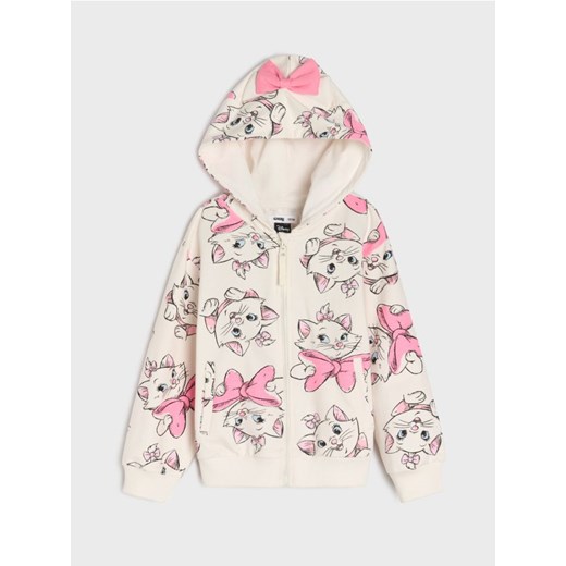 Sinsay - Bluza z kapturem The Aristocats - kremowy ze sklepu Sinsay w kategorii Bluzy dziewczęce - zdjęcie 184184084
