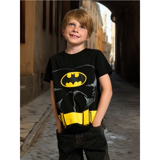 Sinsay - Koszulka BATMAN - czarny ze sklepu Sinsay w kategorii T-shirty chłopięce - zdjęcie 184184114