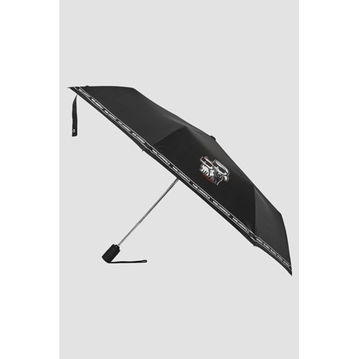 KARL LAGERFELD Czarna parasolka damska Ikon Sketch Duo ze sklepu outfit.pl w kategorii Parasole - zdjęcie 184185444