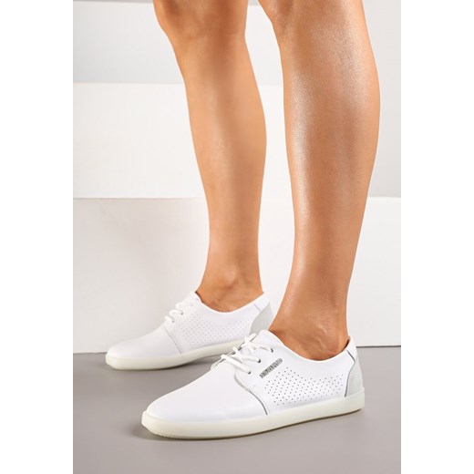 Buty sportowe damskie Renee sneakersy casual skórzane
