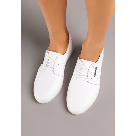 Buty sportowe damskie Renee sneakersy casual skórzane